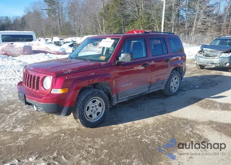 2015 Jeep Patriot Sport from USA, damaged, VIN 1C4NJRBB1FD395491